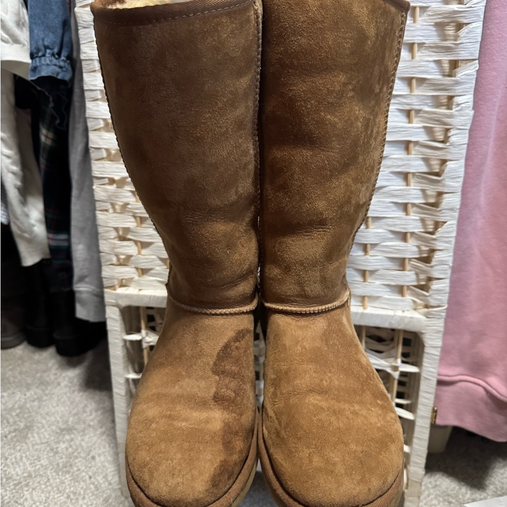 UGG Tan Suede Boots